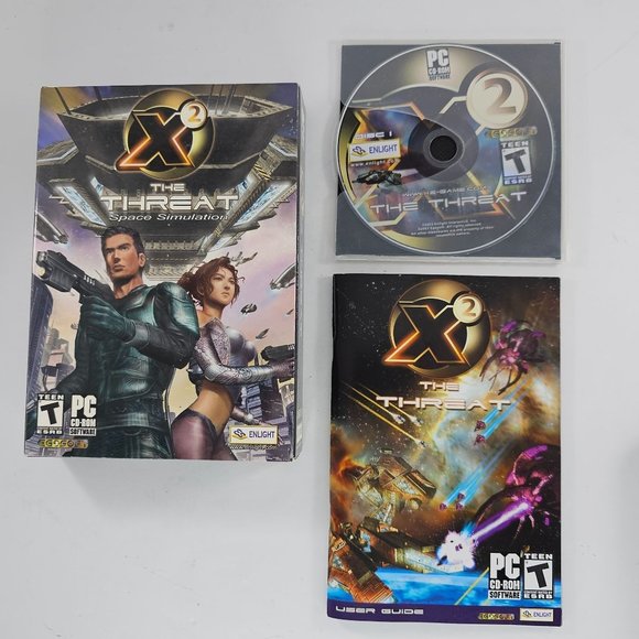 X2: The Threat X3 Reunion CD-ROM PC Lot 2003 2005 Missing 1 Disc - Picture 3 of 13